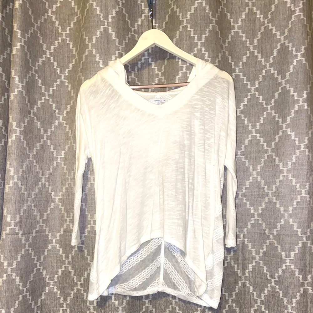 Sheer Backing Hoodie